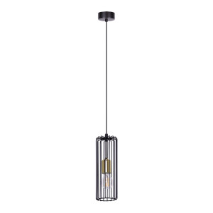 Lampa wisząca GABIA K-4935 Czarny, złoty 1 źr., E27, 15W LED - Kaja