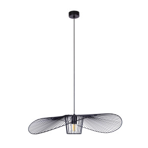 Lampa wisząca KAPELUSZ KP-21 MINI CZARNY Czarny 1 źr., E27, 15W LED - Kaja