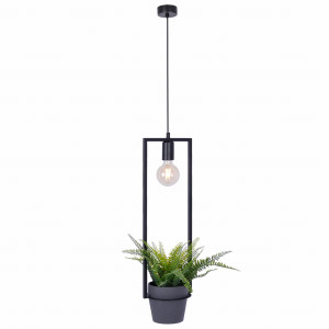 Lampa wisząca ESTERA K-4038 Czarny 1 źr., E27, 15W LED - Kaja