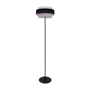 Lampa podłogowa ETELA K-5175 Czarny, szary 1 źr., E27, 15W LED - Kaja