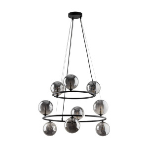 Lampa wisząca Anabelle Czarny 9x G9 - TK Lighting