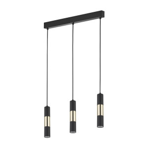 Reflektor Vivien Black/Gold 3x GU10 - TK Lighting