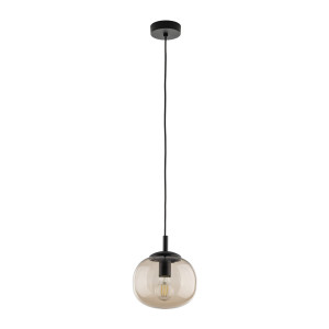 Lampa wisząca Vibe Topaz Czarny 1x E27 - TK Lighting