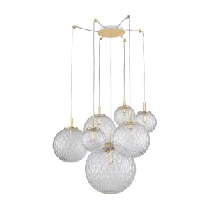 Lampa wisząca Cadix Gold 7x G9 - TK Lighting