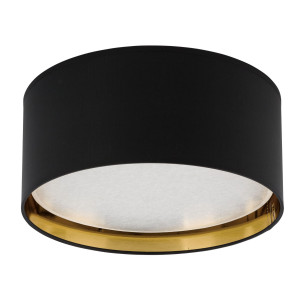 Lampa sufitowa Bilbao Black/Gold 4x E27 - TK Lighting