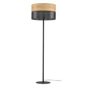 Lampa podłogowa Nicol Czarny 1x E27 - TK Lighting
