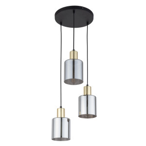 Lampa wisząca Sierra Gold 3x E27 - TK Lighting