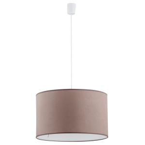 Lampa wisząca Rondo Cappuccino Biały 1x E27 - TK Lighting