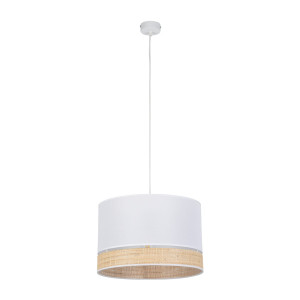 Lampa wisząca Paglia New White 1x E27 - TK Lighting