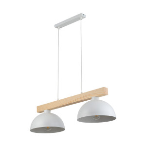 Lampa wisząca Oslo White 2x E27 - TK Lighting