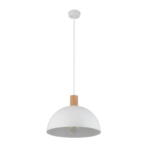 Lampa wisząca Oslo White 1x E27 - TK Lighting