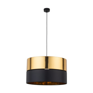 Lampa wisząca Hilton Black/Gold 1x E27 - TK Lighting