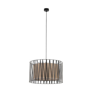 Lampa wisząca Harmony Nature Czarny 3x E27 - TK Lighting