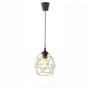 Lampa wisząca Galaxy Black/Gold 1x E27 - TK Lighting