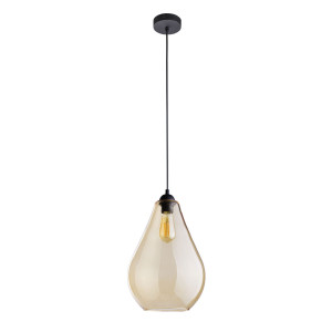 Lampa wisząca Fuente Czarny 1x E27 - TK Lighting
