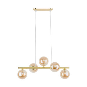 Lampa wisząca Estera Gold 5x G9 - TK Lighting