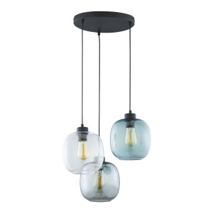 Lampa wisząca Elio Czarny 3x E27 - TK Lighting