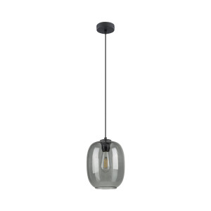 Lampa wisząca Elio Graphite Czarny 1x E27 - TK Lighting