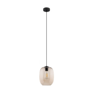 Lampa wisząca Elio Topaz Czarny 1x E27 - TK Lighting