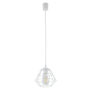 Lampa wisząca Diamond New White 1x E27 - TK Lighting