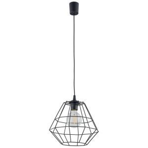 Lampa wisząca Diamond New Black 1x E27 - TK Lighting