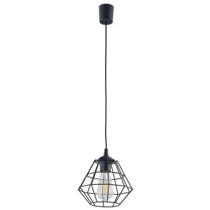 Lampa wisząca Diamond New Black 1x E27 - TK Lighting
