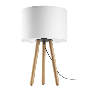 Lampa stołowa Tokyo White Lampka 1x E27 - TK Lighting