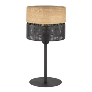 Lampa stołowa Nicol Lampka Czarny 1x E27 - TK Lighting