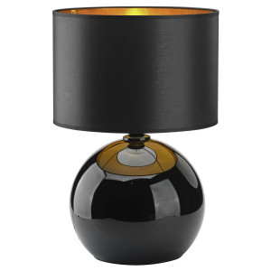 Lampa stołowa Palla Black/Gold Lampka 1x E27 - TK Lighting