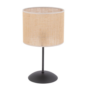 Lampa stołowa Juta Lampka Czarny 1x E27 - TK Lighting