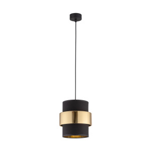 Lampa wisząca Calisto Czarny 1x E27 - TK Lighting
