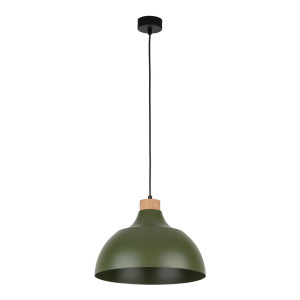 Lampa wisząca Cap Green 1x E27 - TK Lighting