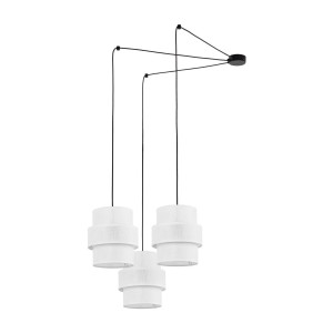 Lampa wisząca Calisto White 3x E27 - TK Lighting