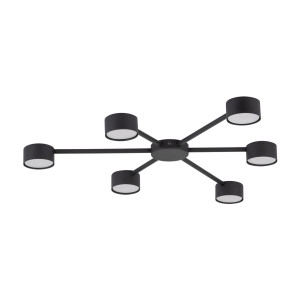 Kinkiet Avia Black 6x GX 53 - TK Lighting