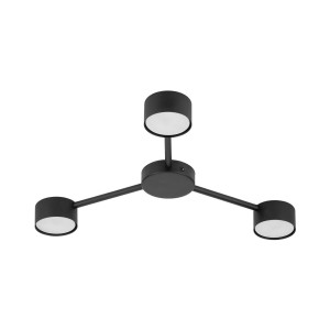 Reflektor Avia Black 3x GX 53 - TK Lighting