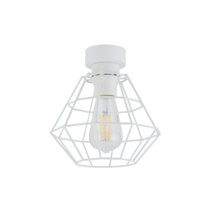 Lampa sufitowa Diamond New White 1x E27 - TK Lighting