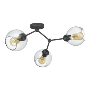 Lampa wisząca Fairy Czarny 3x E27 - TK Lighting