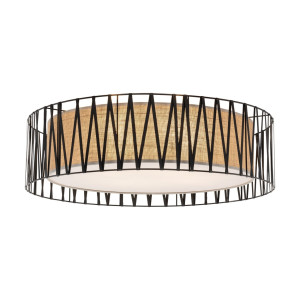 Lampa sufitowa Harmony Nature Czarny 4x E27 - TK Lighting