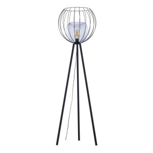 Lampa podłogowa Universo Czarny 1x E27 - TK Lighting