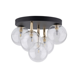 Lampa sufitowa Nilos Black / 5x G9 - TK Lighting