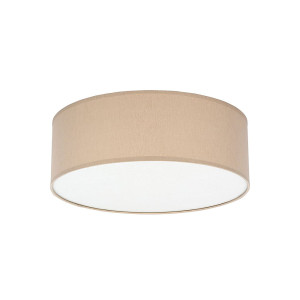 Lampa sufitowa Rondo Beżowe Biały 4x E27 - TK Lighting