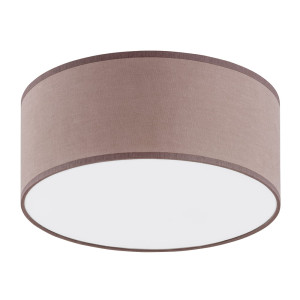 Lampa sufitowa Rondo Cappuccino Biały 4x E27 - TK Lighting