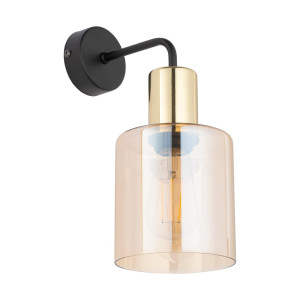 Kinkiet Sierra Gold Amber 1x E27 - TK Lighting