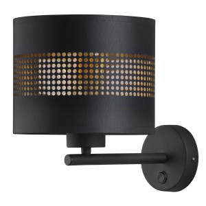Kinkiet Tago Black 1x E27 - TK Lighting