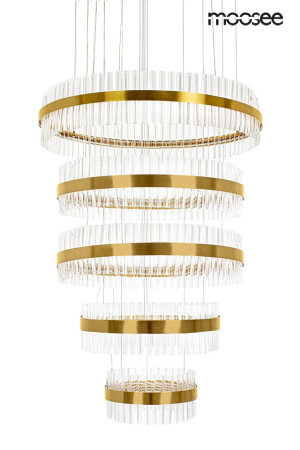Lampa wisząca GHIA 5 złota – Moosee