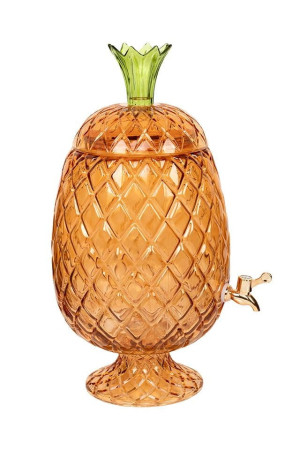 Dekoracja KARE dyspenser do napojów PINEAPPLE bursztynowy – Kare Design