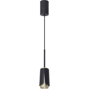 FLOWER BLACK GOLD LAMPA WISZĄCA 1xGU10