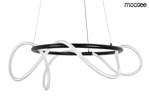 Lampa wisząca SERPIENTE 60 czarna – Moosee