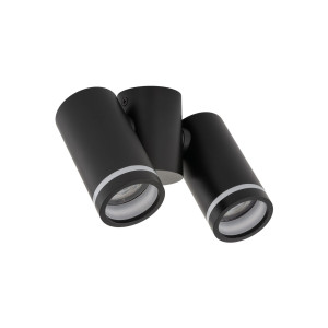 Kinkiet Jet Set Black 2x GU10 - TK Lighting