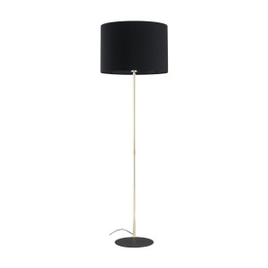 Lampa podłogowa Umberto Black Gold 1x E27 - TK Lighting